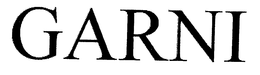 GARNI trademark