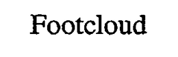 FOOTCLOUD trademark