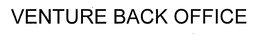 VENTURE BACK OFFICE trademark