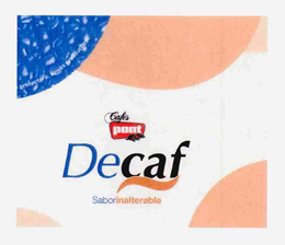 CAFES PONT DECAF SABORINALTERABLE PROTECTORA. ENVAS PRESSURITZAT. trademark