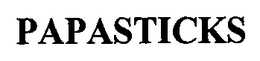 PAPASTICKS trademark
