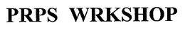 PRPS WRKSHOP trademark