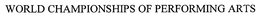 WORLD CHAMPIONSHIPS OF PERFORMING ARTS trademark
