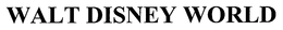 WALT DISNEY WORLD trademark