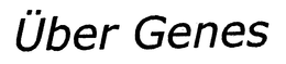 ÜBER GENES trademark