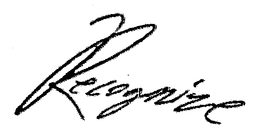 RECOGNIZE trademark