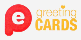 PE GREETING CARDS trademark