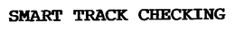 SMART TRACK CHECKING trademark