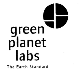 GREEN PLANET LABS THE EARTH STANDARD trademark