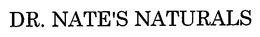 DR. NATE'S NATURALS trademark