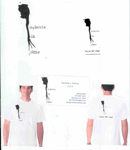NVISIBLE NK ILMS YOU'RE "IN" VITED WWW.INVISIBLEINKFILMS.COM TAMISHA L. DERRICK C.E.O 646-824-5474 P.O. BOX 14781 READING, P.A. 19612 DERRICKMISHA@AOL.COM INFO@INVISIBLEINKFILMS.COM trademark