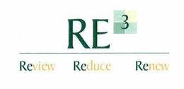 RE 3 REVIEW REDUCE RENEW trademark