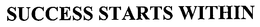 SUCCESS STARTS WITHIN trademark
