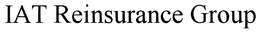 IAT REINSURANCE GROUP trademark