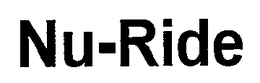 NU-RIDE trademark