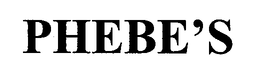 PHEBE'S trademark