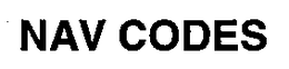 NAV CODES trademark