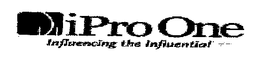 IPRO ONE INFLUENCING THE INFLUENTIAL trademark
