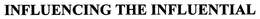 INFLUENCING THE INFLUENTIAL trademark