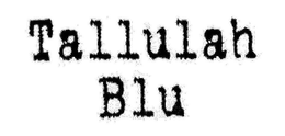 TALLULAH BLU trademark