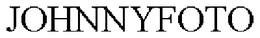 JOHNNYFOTO trademark