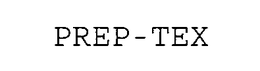 PREP-TEX trademark