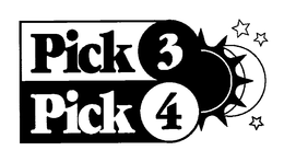 PICK 3 PICK 4 trademark