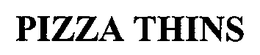 PIZZA THINS trademark