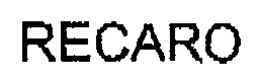RECARO trademark