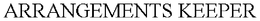ARRANGEMENTS KEEPER trademark