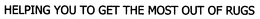 HELPING YOU TO GET THE MOST OUT OF RUGS trademark