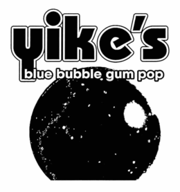 YIKE'S BLUE BUBBLE GUM POP trademark