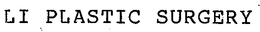 LI PLASTIC SURGERY trademark