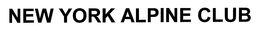 NEW YORK ALPINE CLUB trademark