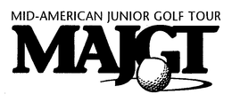 MID-AMERICAN JUNIOR GOLF TOUR MAJGT trademark