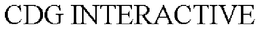 CDG INTERACTIVE trademark