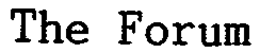 THE FORUM trademark