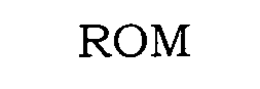 ROM trademark