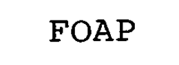 FOAP trademark