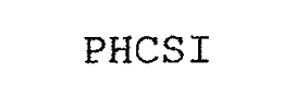 PHCSI trademark