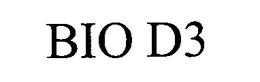 BIO D3 trademark