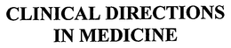 CLINICAL DIRECTIONS IN MEDICINE trademark