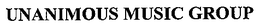 UNANIMOUS MUSIC GROUP trademark