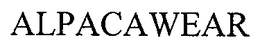 ALPACAWEAR trademark