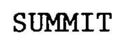 SUMMIT trademark