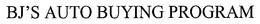 BJ'S AUTO BUYING PROGRAM trademark