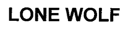 LONE WOLF trademark