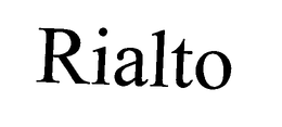 RIALTO trademark