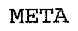 META trademark