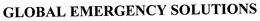GLOBAL EMERGENCY SOLUTIONS trademark